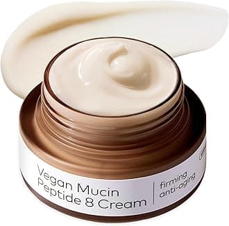 8 Peptide Moisturizer, Vegan Mucin for Nourishing & Firming, Moisturizing Cream for All Skin Types, Korean Skin Care, 50 ml / 1.69fl. oz