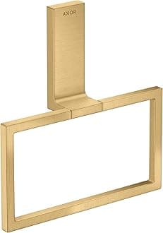 Universal Rectangular Towel Ring in Brushed Gold Optic, 42623250