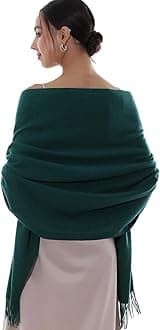 RIIQIICHY Women Scarf Pashmina Shawls and Wraps for Wedding Ladies Winter Scarves