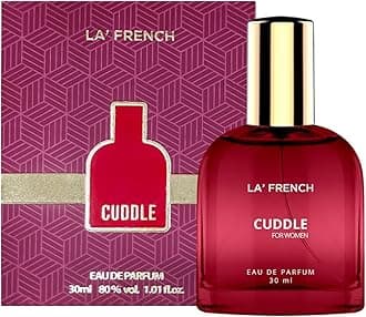 La French Cuddle Perfume Scent For Women 30 ml | Premium Luxury | Long Lasting | Eau De Parfum | Signature Scent | Date night fragrance | Ideal gift for Women