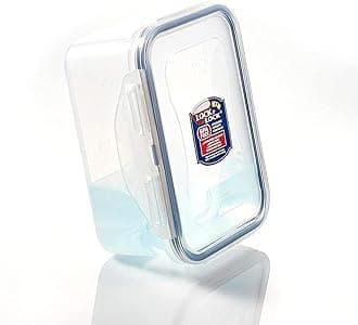 Lock & Lock Airtight Fridge Containers With Lid 2.6 Liters, Leak Proof, BPA Free Plastic Big Container For Kitchen Storage | Fresh Fruits,Vegetables Containers for Fridge Organizer