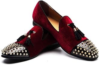 Men's Classic Faux Leather Loafers Wedding Casual Shoes and Moccasins Loafers for Men