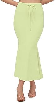 MehrangStretchable Saree Shapewear Petticoat for Women, Cotton Blended,Petticoat,Skirts for Women,Shape Wear Dress for Saree