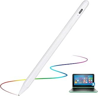 Stylus Pen for Samsung Galaxy Tab A9+/A8/A7, Capacitive High Sensitivity Digital Pencil With 1.5Mm Ultra Fine Tip, White