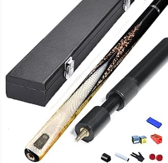 Pool cue Pool cue Stick Billiard cue Sticks 3/4 Split Chinese Style Black Eight American Nine-cue Billiard cue 10MM11.5MM(Color:2,Size:10MM)