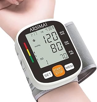 Automatic Wrist Blood Pressure Monitor- Black