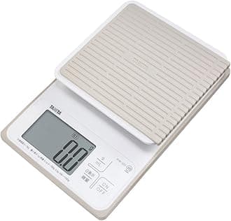 KW-320 WH Cooking Scale, Kitchen Scale, Cooking, Waterproof, Digital, 6.6 lbs (3 kg), Increments of 0.004 oz (0.1 g), Washable Kitchen Scale