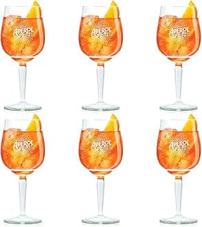 Aperol Spray Glasses 450 ml Set of 6
