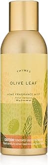 Thymes Home Fragrance Mist – Room Air Fresheners for Home Long Lasting – Air Freshener Spray – Premium Home Fragrance – Notes of Laurel Leaf, Lavender Flowers, and Patchouli (Olive Leaf, 3 oz)
