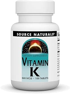 Source Naturals Vitamin K - 500 mcg - 100 Tablets