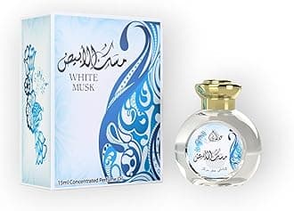 My Perfumes WHITE MUSK from OTOORI Non Alcoholic Concentrated Perfume Oil or Attar for Men and Women, 15ml