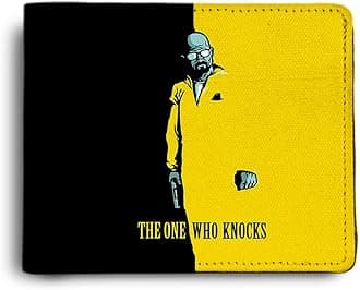 ShopMantra Breaking Bad The One Who Bad Printed Pu Leather Wallet for Men's