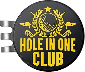 Golf Ball Marker Hat Clip, Funny Golf Accessories, Golf Gifts for Men 25 MM
