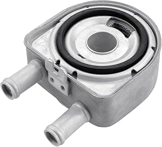 JDMON Engine Oil Cooler Replacement for Kia Optima, Sorento, Sportage Hyundai Genesis Coupe, Santa Fe, Sonata Compatible with 26410-2G000, 264102G000, 26410-25402, 2641025402