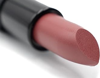 Delicious Mauve Medium Red Pink Lipstick Color Moisturizing Paraben Free, No Animal Testing & Cruelty Free Lip Makeup Color