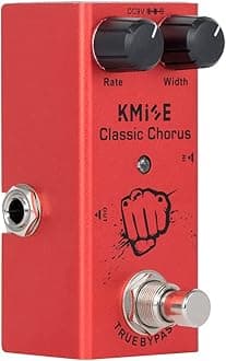 Kmise Classic Chorus Electric Guitar Effects Pedal Mini Single Type DC 9V True Bypass