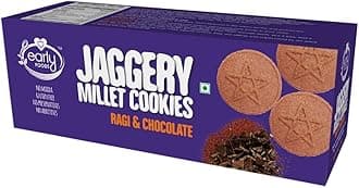 Early Foods Ragi Choco Jaggery Cookies - 150 g