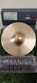 Ayurvedic & Hand-Made, Kansya Thali 99% Pure (18" Inches) (30 Acupressure points) Automatic Foot Massager, Toxin Remover, Stress Relief & Relaxing, Relief From Diabetes Naturally.