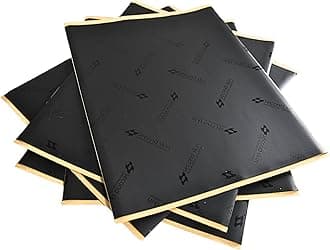 Damplifier Pro Butyl Rubber Sound Deadening Mat (2mm) - 12” x 10” CLD Tiles for Car Sound Deadening (5 Sq Ft, 6 Tiles) - Made in USA