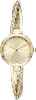 DKNY Crosswalk Women's Quartz Watch with Stainless Steel, Leather or Silicone Strap