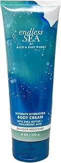 Bath & Body Works Ultimate Hydration Body Cream For Women 8 Fl Oz 1- Pack (8 Ounce (Pack of 1), Endless Sea)