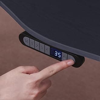 ApexDesk Elite Pro Series 60" x 27" Electric Height Adjustable Stand up Desk, Sit Stand Home Office Desk, Computer Desk - Curved Black