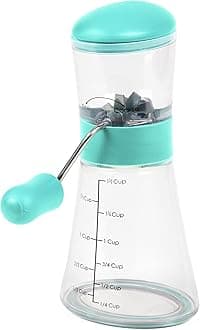 Prepworks by Progressive Nut Chopper with Non-Skid Base, Turquoise