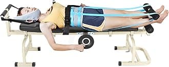 Multifunctional Lumbar Stretch Tool Device, Traction Bed Table Fit Cervical Spine Decompression Machine Decompression Table Traction Table for Relieve Pain of Neck, Shoulder, Waist