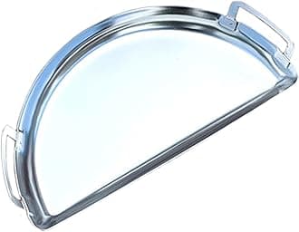 SnS Grills Drip ‘N Griddle 18” Pan - Stainless Steel Griddle, Drip Pan, Roasting & Baking Pan for Home ‘N Roam Travel Kettle, Outdoor Grilling & Indoor Oven Use, Dishwasher Safe for Easy Cleaning