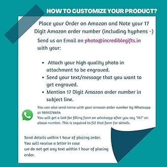 Incredible Gifts India Unique Personalized Engraved Plaque Birthday Gift For Husband Special (9x7 inches, Wood, Brown), Tabletop Rectangular