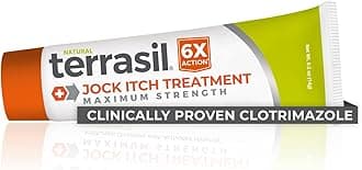terrasil Jock Itch Treatment Max 0.5oz Tube (14gm)