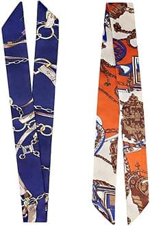 2/6/10Pack Scarf Bags for Women Handbag Scarfs Band Hair Neck Scarves Fashion Gifts