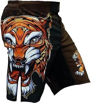Training Fight Shorts Men's Shorts MMA BJJ Grappling Fitness Boxing Muay Thai No Gi Sparring