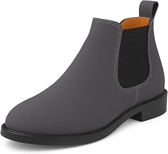Kraasa Men's Slip On Fashion Chelsea Boots | High Tops, Soft Cushioned Insole, Comfortable Fit, Trendy, Stylish Boots