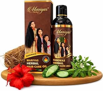 MARIYAS HERBAL HAIR CARE OIL Mariyas Herbal Handmade Natural Hair Care Oil 200Ml