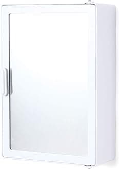zahab Bathroom Cabinet with Mirror Door big size 12 x 4 x 16 Inch white