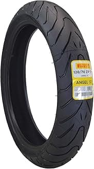Angel ST 120/70ZR17 (58W) Front Motorcycle Tire – High-Performance Sport Touring Tire for Enhanced Grip, Durability & Stability – Fits Sport & Touring Bikes