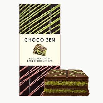 Premium Dubai Chocolate Pistachio Kunafa Bar (100g, Dark Chocolate) – Luxury Dessert, Gourmet, Rich with Premium Roasted Pistachio & Crispy Kunafa, Dubai Chocolate Gift