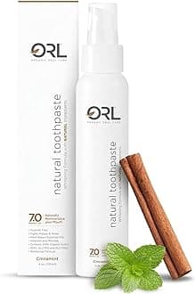 Natural & Organic Toothpaste – Uniquely Formulated to Clean Your Mouth, Helps to Restore Your Mouth’s Natural Perfect pH - Cinnamint