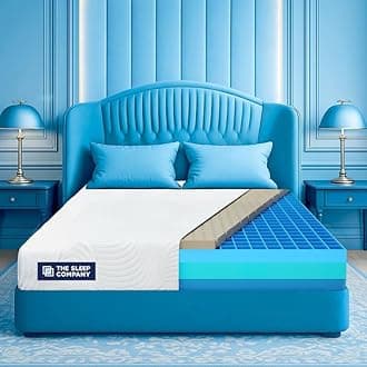 Luxe Pro Mattress | SmartGRID + Natural Latex | Plush Medium-Soft Feel | Premium Latex for Luxury Sleep | King Size Double Bed Mattress 75x72x8