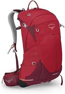 Stratos 24L Men's Hiking Backpack, Poinsettia Red