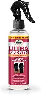 Ultra Growth Basil & Castor Hair Oil Leave in Conditioning Treatment 8 oz. - Large Bottle