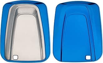 Key Cover Compatible with BMW - Blue High Gloss