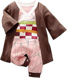 RELABTABYCute Baby Boy Girl Romper Newborn Anime Onesie Toddler Halloween Cosplay Jumpsuit Outfit clothes