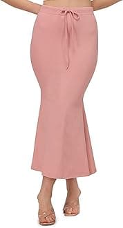 MehrangSaree Shapewear Petticoat For Women, Cotton Blended,Petticoat,Skirts For Women,Shape Wear Dress For Saree