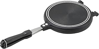 Yoshikawa SJ3208 Hot Sand Machine, for Gas Fire, Hot Multi Sand Pan Total Length 16.3 x Diameter 1.1 * Height 3.2cm (41.5 * 18 * 3.2cm), Black, Outdoor Camping