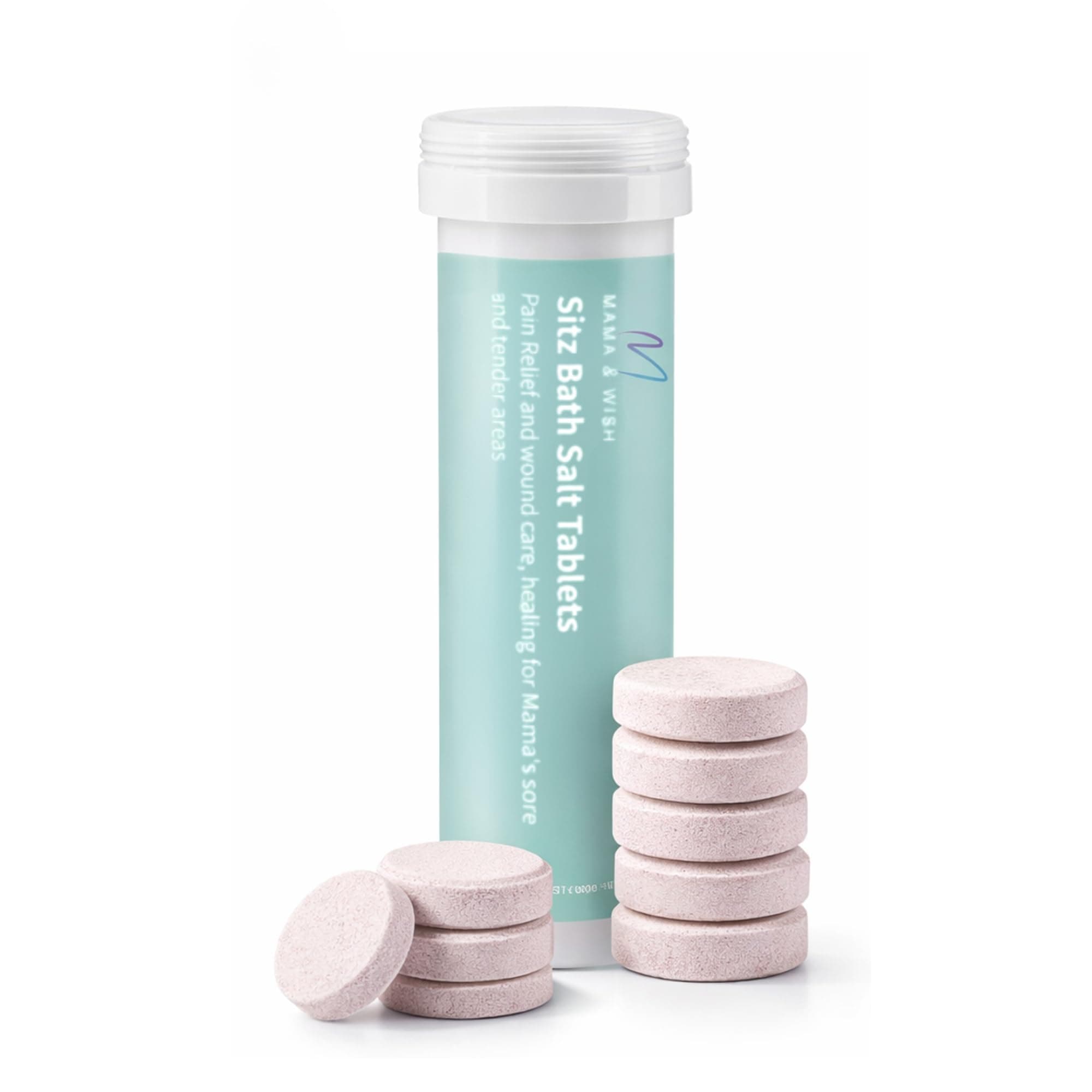 Sitz Bath Salt Tablets for Postpartum Care | Postpartum Essentials Pack of 10 Sitz Bath for Postpartum Care | Postpartum and Hemorrhoids Recovery | Natural Salts & Minerals Postpartum Bath Soak