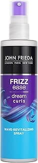 Dream Curls Wave Revitalizing Spray, Light Moringa Oil Spray for Wavy Hair, Curly Girl Method Approved, Anti Frizz Curl Defining Spray, 5 Oz