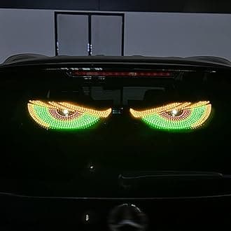 Devil Eyes Lights For Cars,Led Eyes For Truck Windshield,Devil Eyes Light For Windshield,Ojos Led Para Camiones,Big Eye Lights For Truck Windshield green