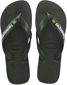 Men's Brazil Logo mens Flip Flop Sandal
